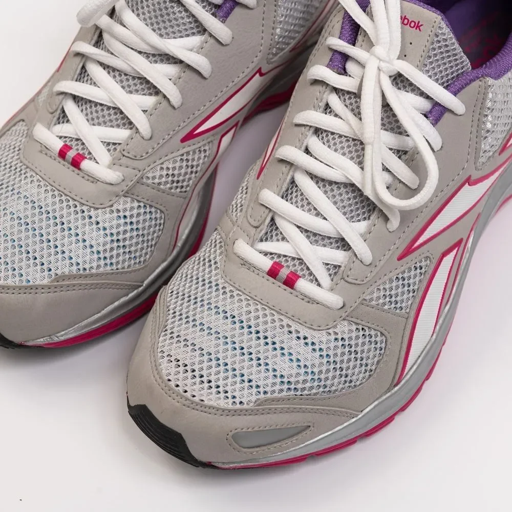 Reebok DMX Ride Sneakers gray pink Shoes size 10